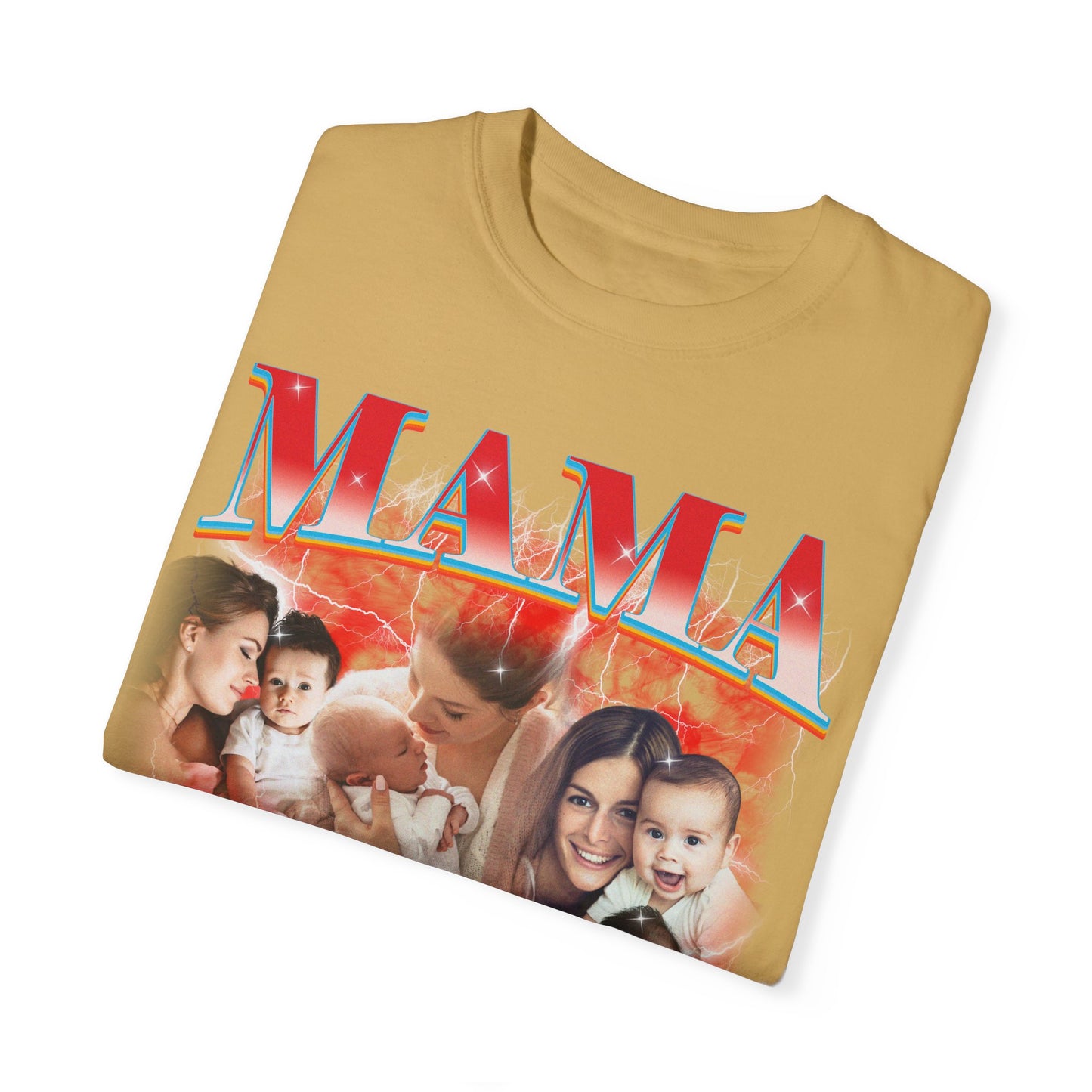 Custom Bootleg Rap Mama Shirt, Custom Photo Mama Shirt, Mom Shirt With Kid Face Photos, Custom Mom Tee, Personalized Mom Gifts,  CC1625