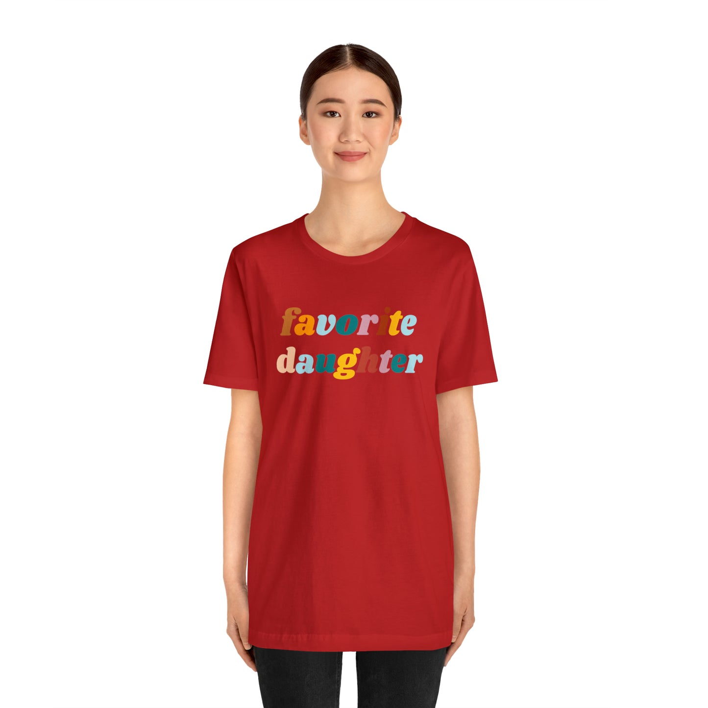 Funny Daughter Gift from Mom, Favorite Daughter Shirt for Daughter, Cute Birthday Gift for Daughter, T230