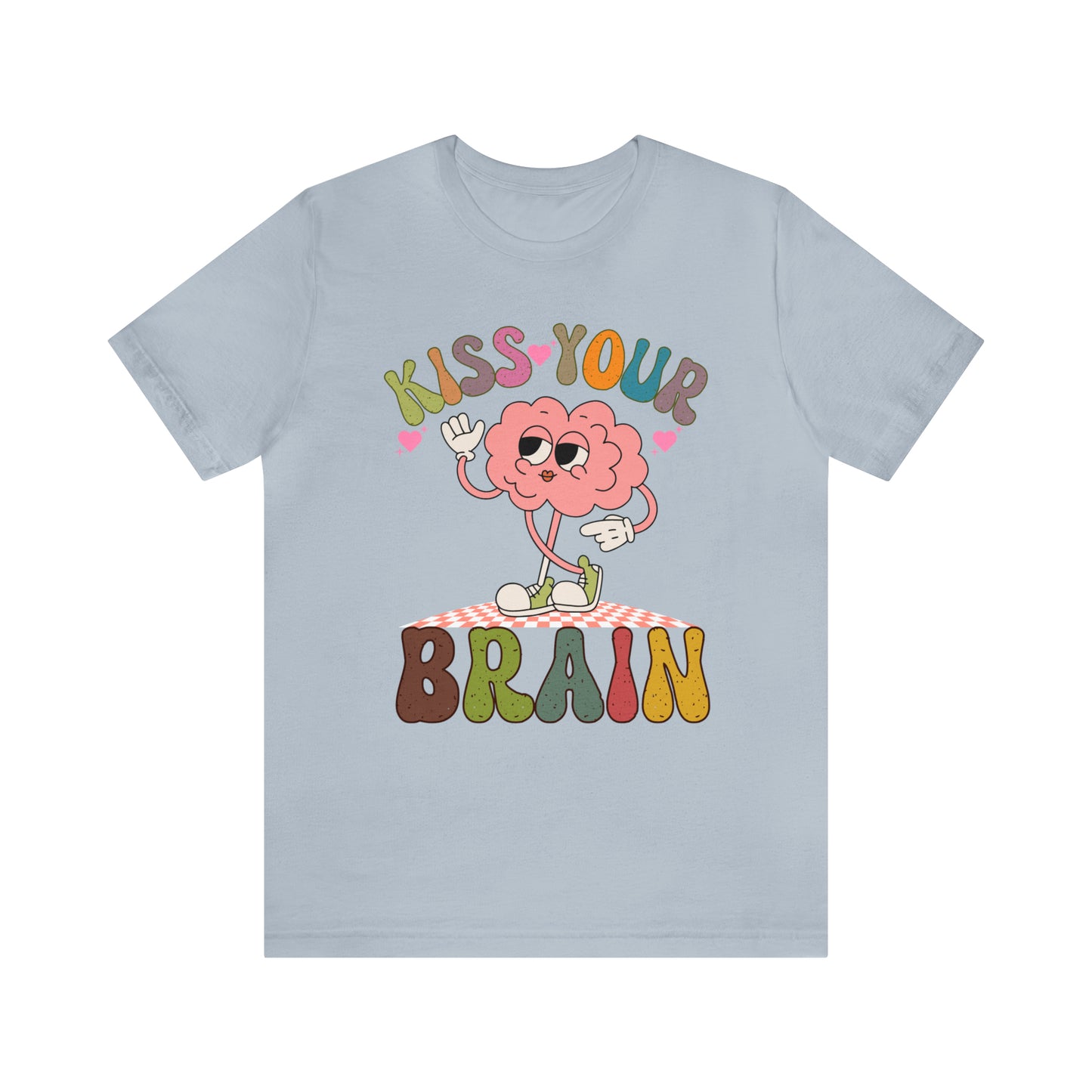 Kiss your brain shirt, Brain Surgery Shirt, Cancer Awareness Shirt, Brain Cancer Support, Brain Tumor Awareness Shirt, T832