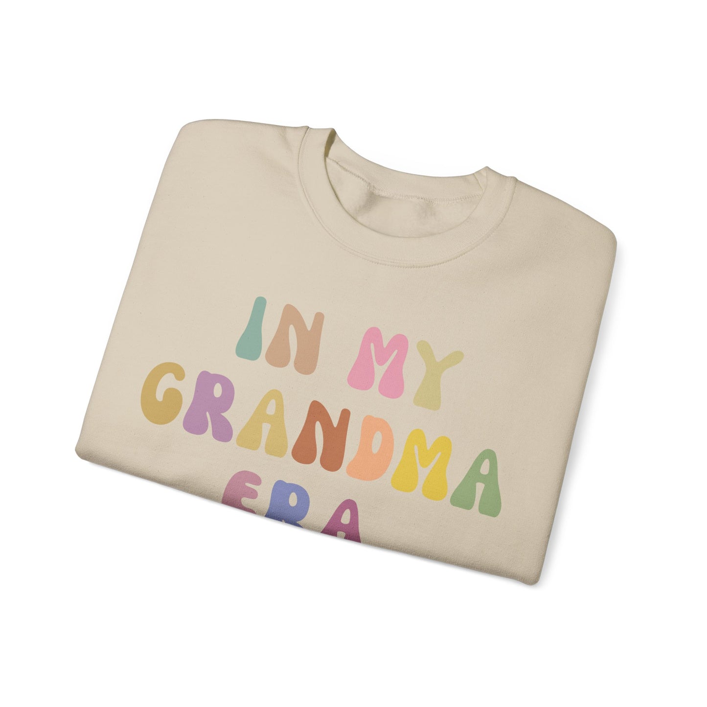 In My Grandma Era Sweatshirt Cool Grandma Sweatshirt, Proud New Grandma Sweatshirt, Funny Grandma Sweatshirt, Best Grandma Sweatshirt, S1116