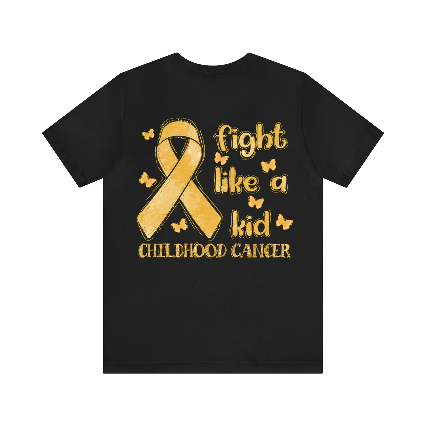 Childhood Cancer Football Shirt, Cancer Survivor Gift, Motivational Shirt, Cancer Fighter Support Shirt, Cancer Warrior, T671