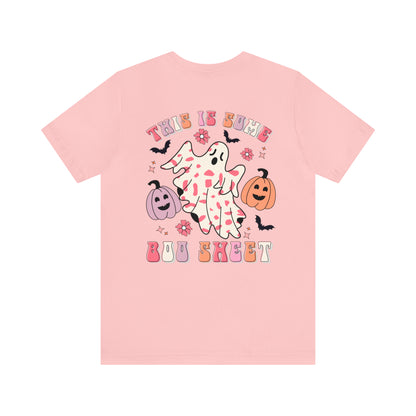 This Is Some Boo Sheet shirt, Boo Sheet Shirt, Spooky Season Tee, Retro Halloween Kids Shirt, Funny Halloween Ghost Shirt, T648