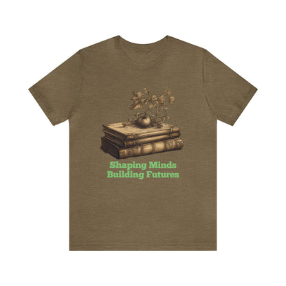 Back to school shirt teacher, Shaping minds building futures, T153