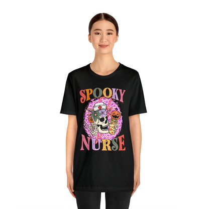 Halloween Nurse Shirt, Spooky Nurse T-shirt, School Nurse shirt, Nurse Life Shirt, Halloween Nurse Outfit, Nursing Student Tee Gifts, T697