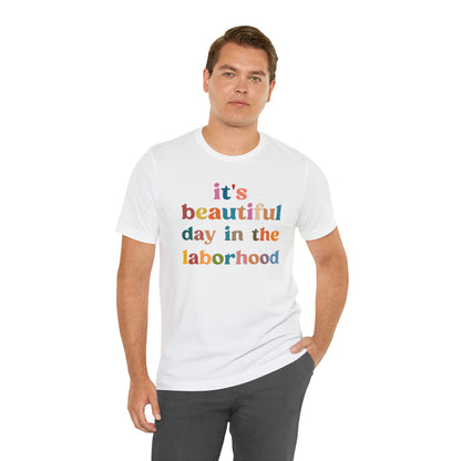 It's A Beautiful Day in the Laborhood Shirt, Labor And Delivery Nurse Tshirt, L and D Nursing, Obygyn Gift For Nurse, T748