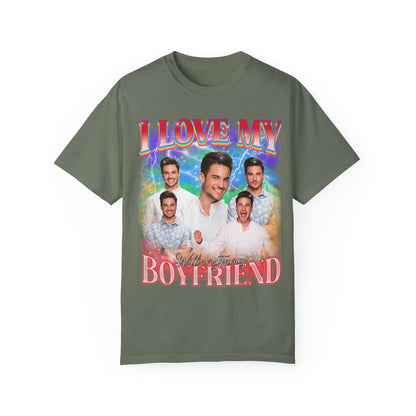 I Love My Boyfriend LGBTQIA+ Pride Shirt, Custom Bootleg Rap Tee Gay Rights Gift Equality Shirt LGBTQ Supporter Shirt Rainbow Shirt, CC1632
