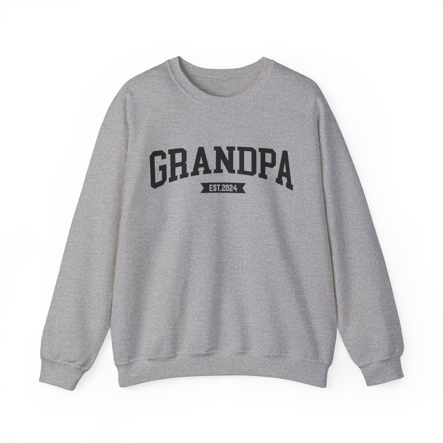 New Grandpa est Sweatshirt, Custom Father Day Sweatshirt, Custom Fathers day Gift, Custom Grandpa Sweatshirt, Grandpa Gift, Dad shirt, S1653