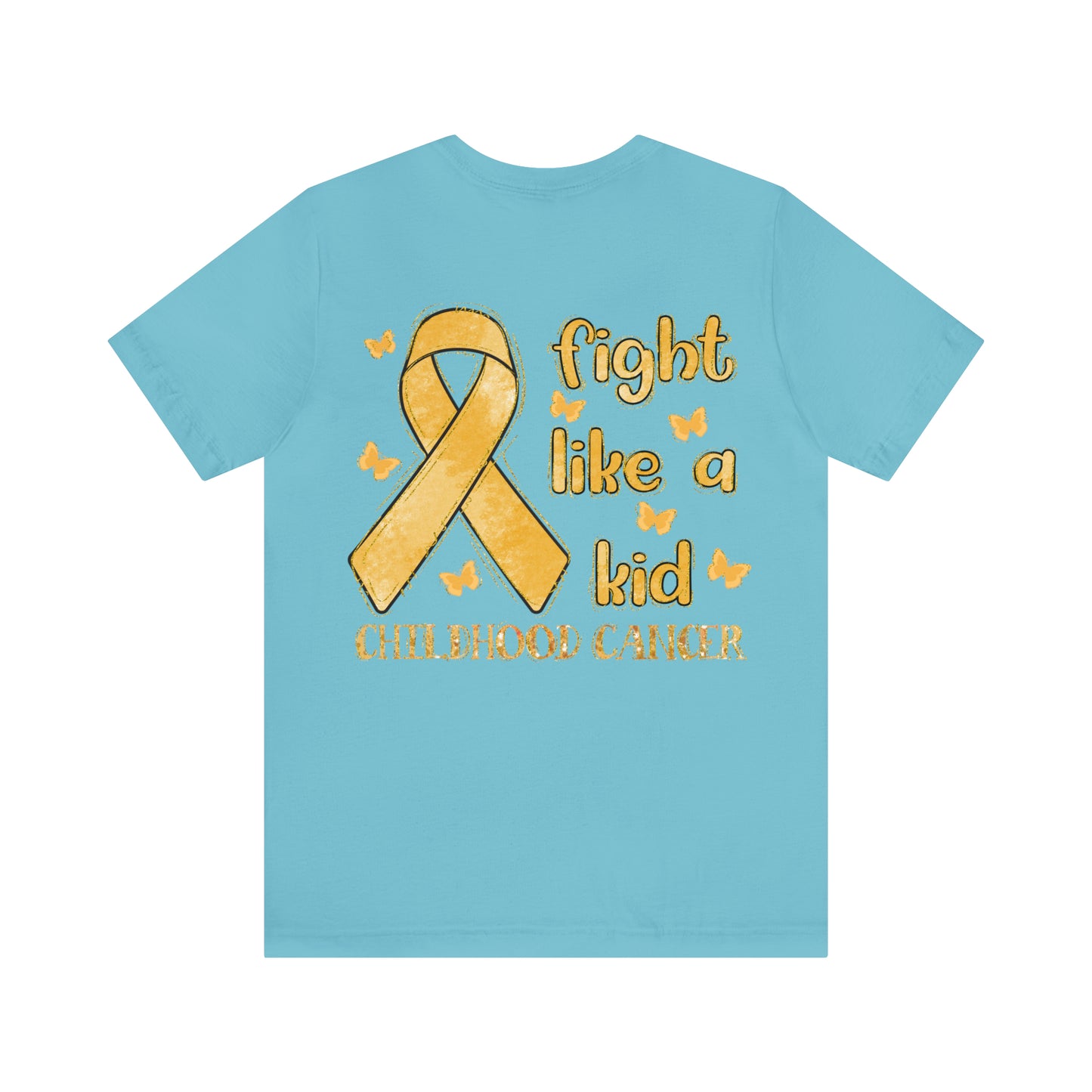 Childhood Cancer Football Shirt, Cancer Survivor Gift, Motivational Shirt, Cancer Fighter Support Shirt, Cancer Warrior, T671