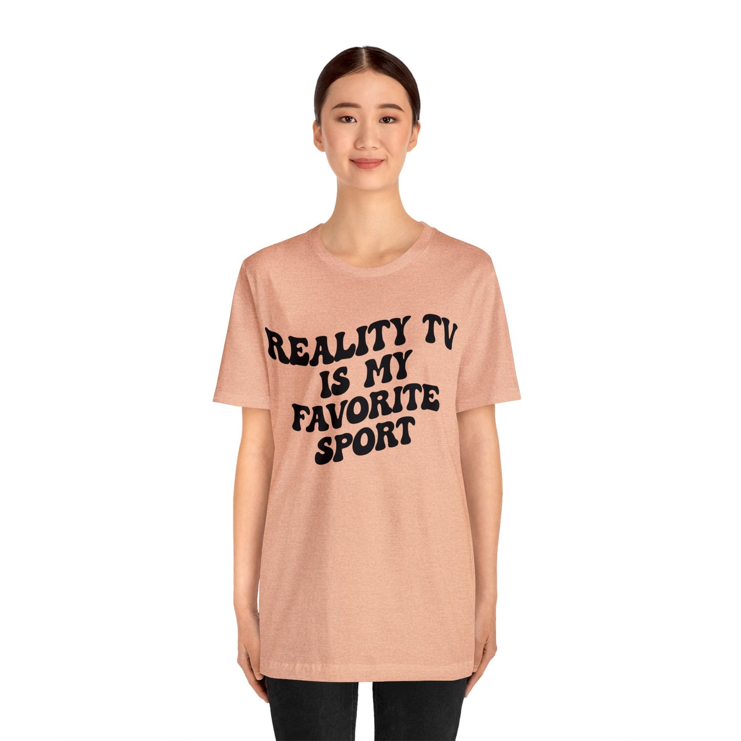 Reality TV Is My Favorite Sport Shirt, Bachelor Fan Shirt, Funny Shirt for Mom, Reality Television Fan Shirt, Shirt for Women, T1503