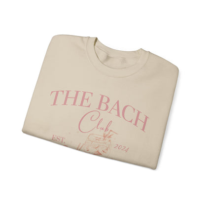 Custom The Bach Club Sweatshirt, Custom Location Bachelorette Sweatshirt, Personalized Bride Sweatshirt, Sweatshirt for Bridal Party, S1494