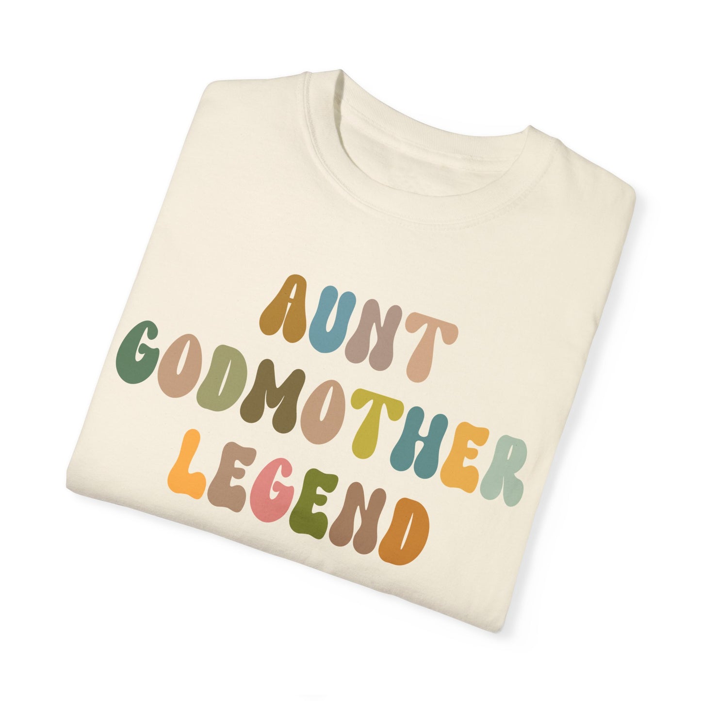 Aunt Godmother Legend Shirt for Aunt, Cute Godmother Gift from Goddaughter, Godmother Proposal, Retro Godmother Gift for Baptism, CC1033