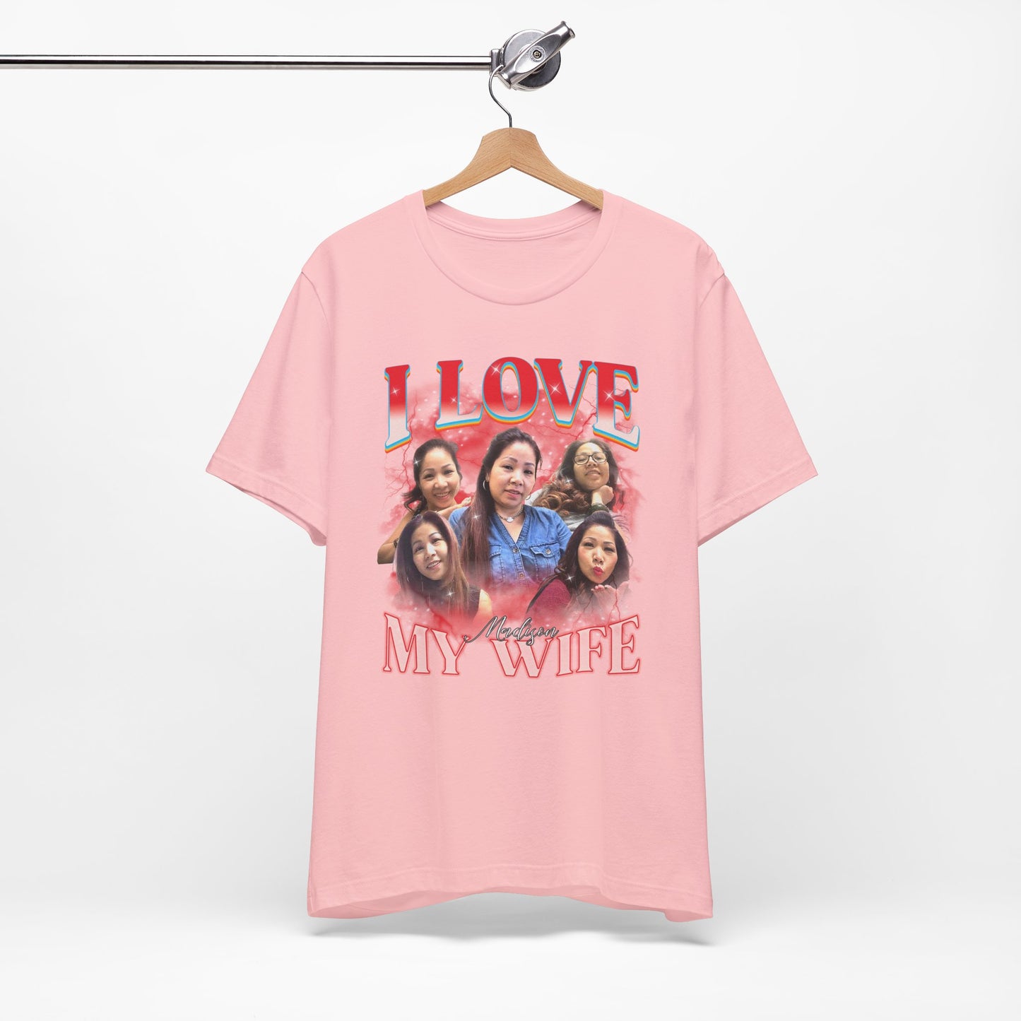 I Love My Wife T-Shirt – Romantic Anniversary Gift for Husband