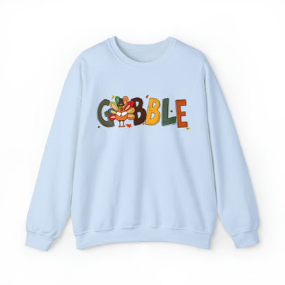 Gobble Sweatshirt, Gobble Turkey Sweatshirt, Thanksgiving Sweatshirt, Thanksgiving Dinner Sweatshirt, Family Thanksgiving Sweatshirt, SW862