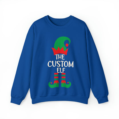 Custom The Elf Sweatshirt, Christmas Elf Sweatshirt, Christmas Family Matching, Christmas Family Matching, Funny Christmas Sweatshirt, S869