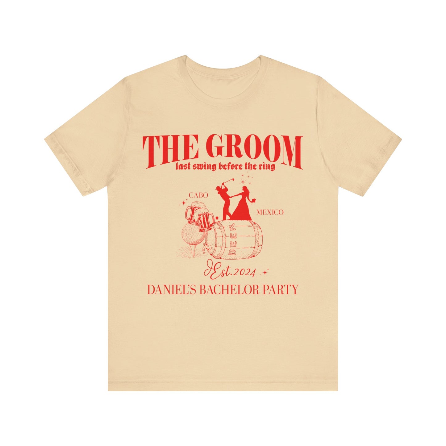 The Groom Bachelor Party Shirts, Groomsmen Shirt, Custom Bachelor Party Gifts, Group Bachelor Shirt, Golf Bachelor Party Shirt, 12 T1605