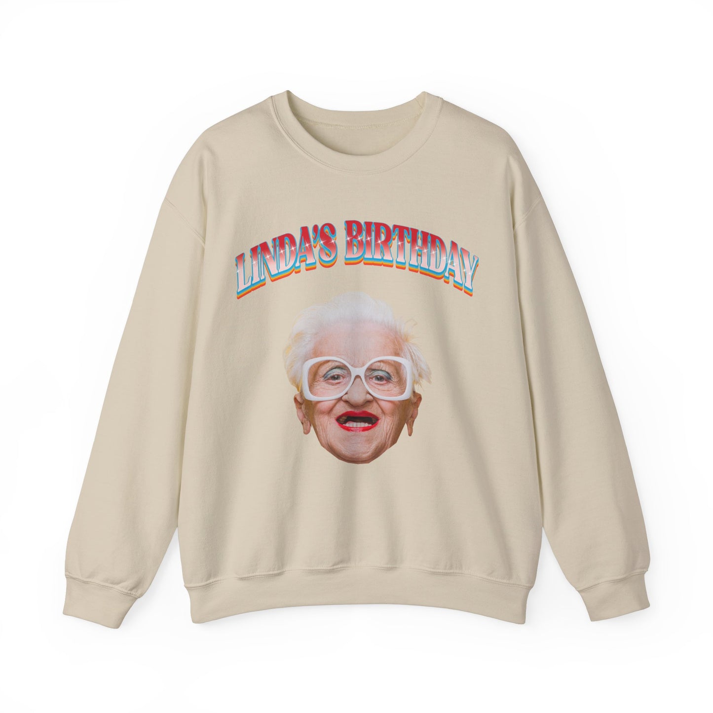 Custom Face Birthday Sweatshirts, Funny Birthday Matching Sweatshirts, Birthday Photo Sweatshirts, Birthday Party Group Sweatshirts, S1650