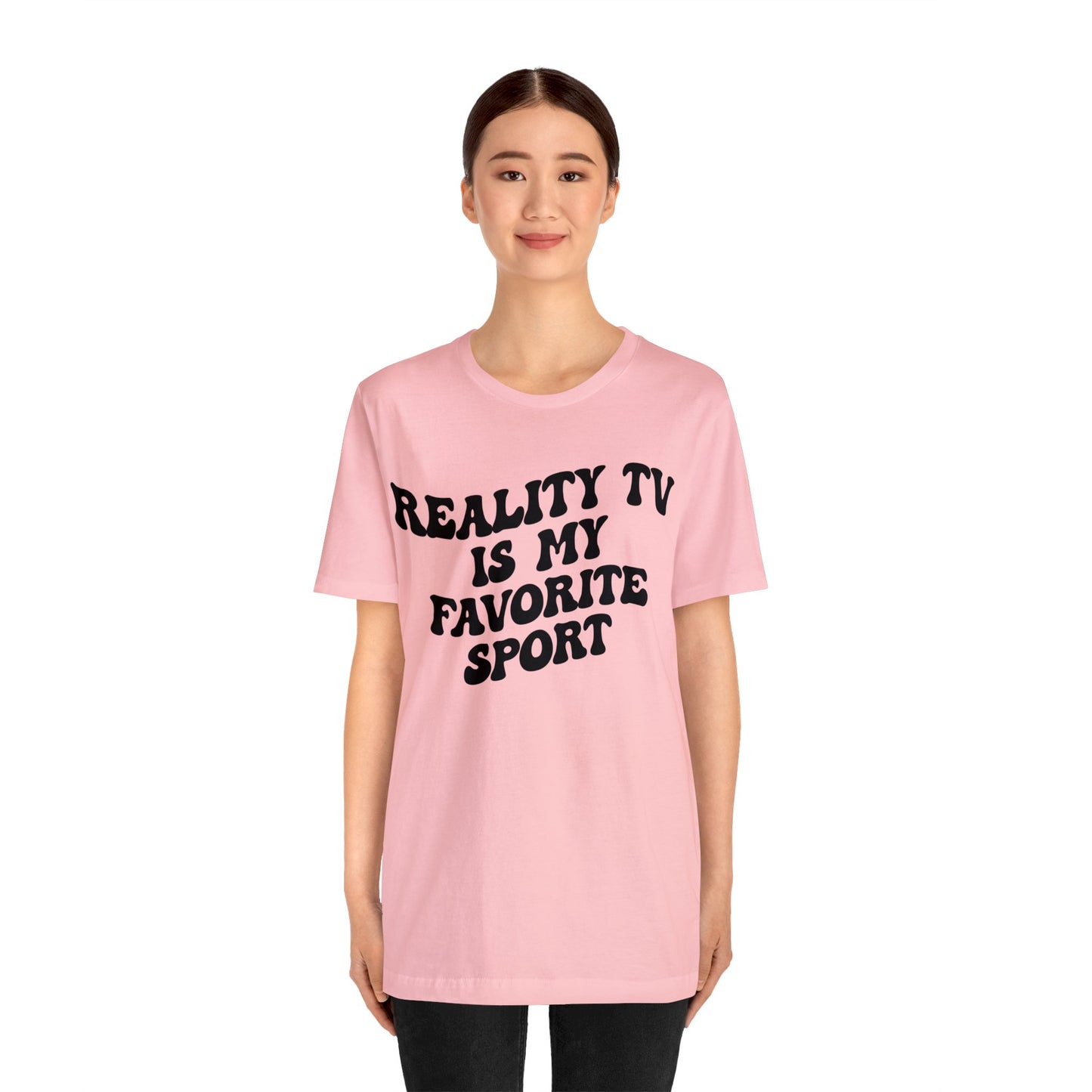 Reality TV Is My Favorite Sport Shirt, Bachelor Fan Shirt, Funny Shirt for Mom, Reality Television Fan Shirt, Shirt for Women, T1503