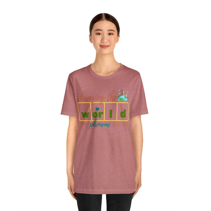 Changing the World One Phoneme at a Time, Science of Reading Shirt, Orthographic Mapping, I Teach Kids to Read Shirt, T241