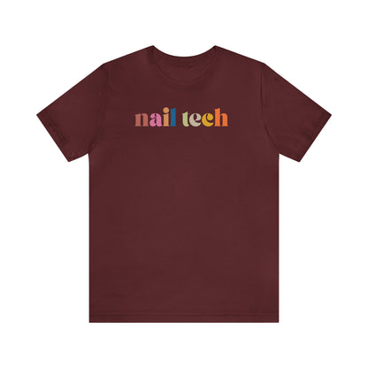 Nail tech shirt, Gift for nail tech, Cute Nail Tech Shirt, Women's Shirt, Nail Tech Grad, Gift For Manicurist, T455