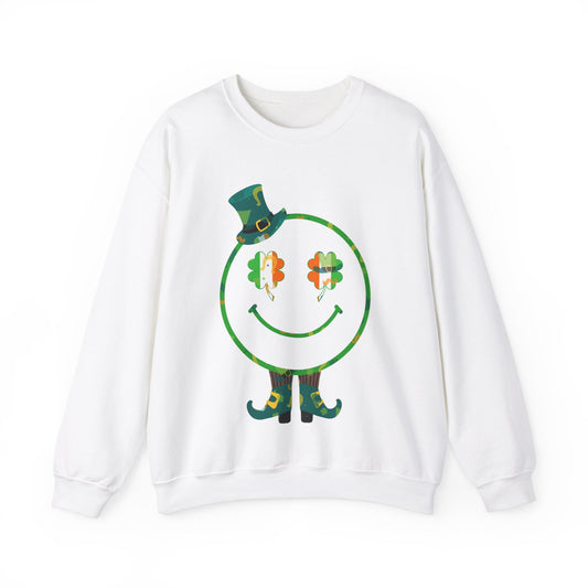St Patrick's Day Lucky Sweatshirt, Women's St Patty's Sweatshirt, Shamrock Sweatshirt, St Patrick's Day Tee Cute St Pattys Sweatshirt, S1479
