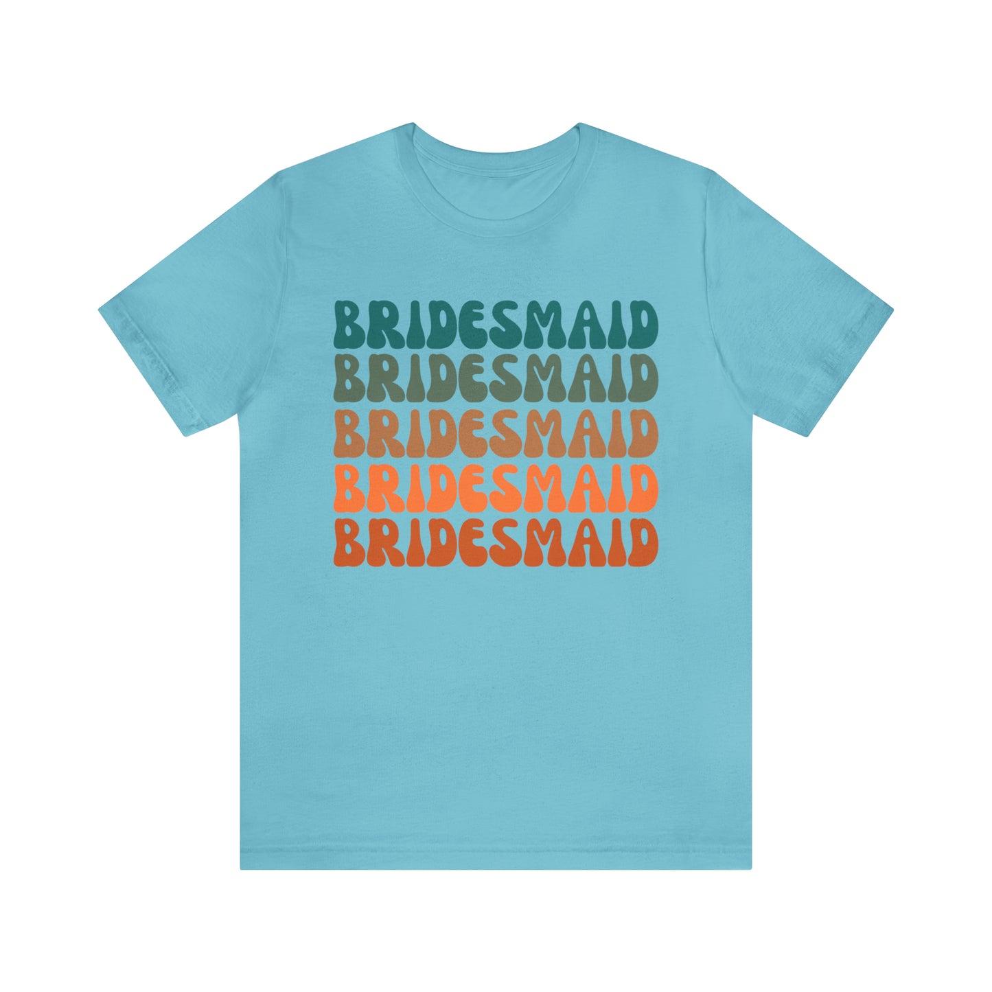 Retro Bridesmaid TShirt, Bridesmaid Shirt for Women, T288