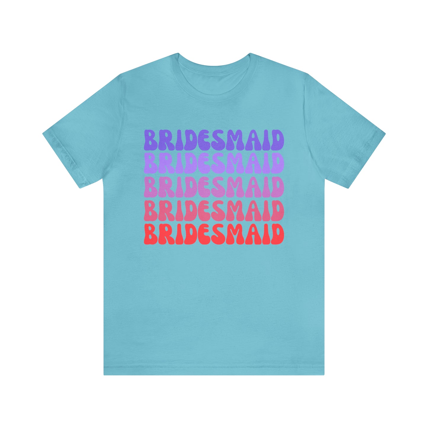 Retro Bridesmaid TShirt, Bridesmaid Shirt for Women, T285