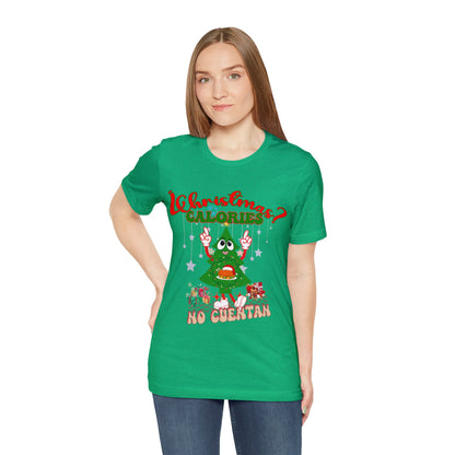 Christmas Calories No Cuentan Shirt, Feliz Navidad Shirt, Christmas Gifts, New Year Shirt, Spanish Christmas Shirt, Holiday Sweaters, T874