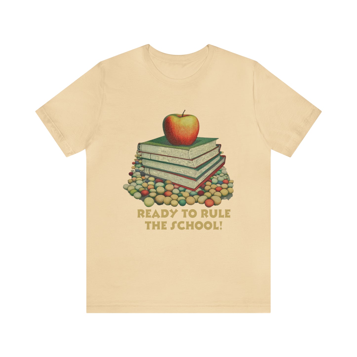 Back to school shirt funny for student - Ready to rule the school, T152