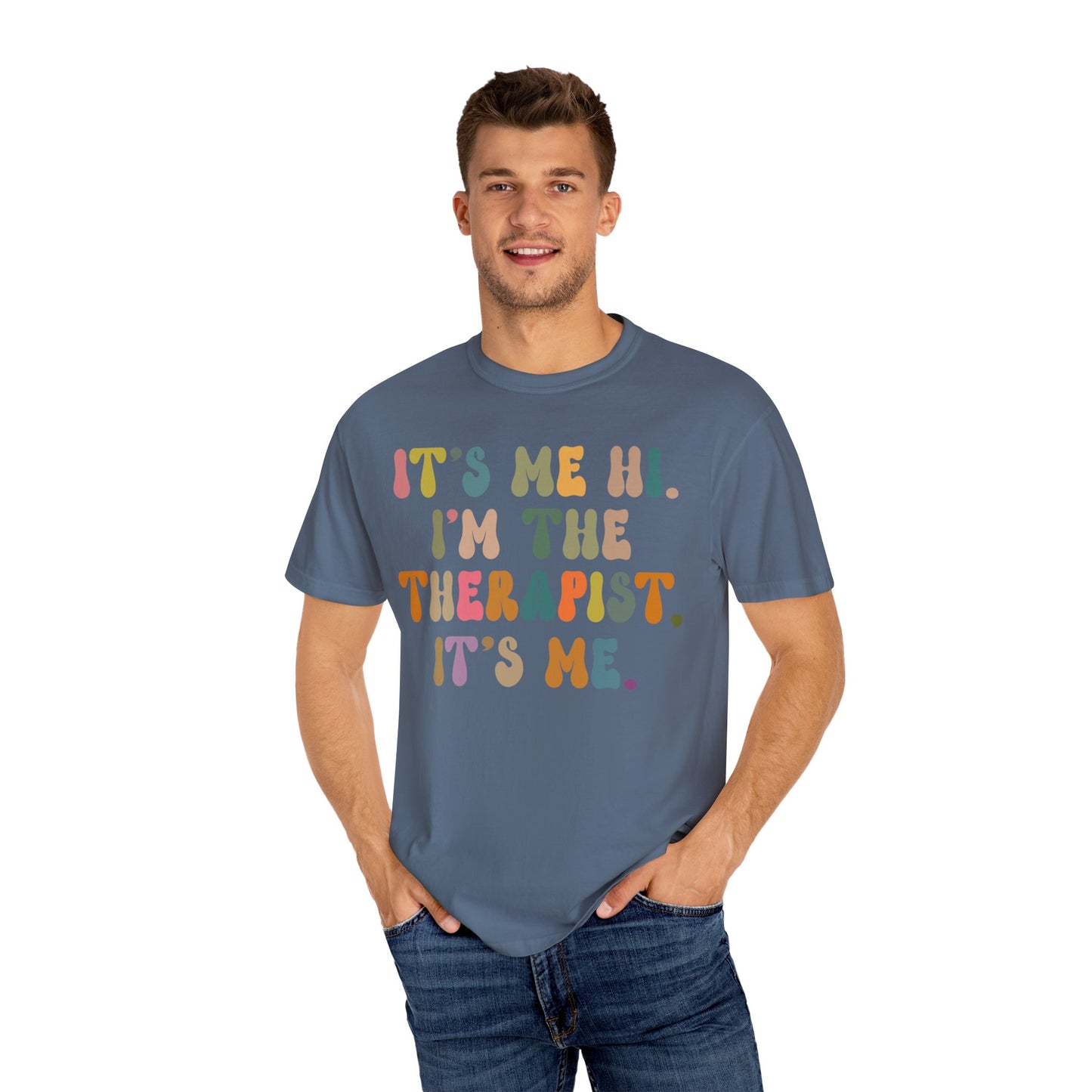 It's Me Hi I'm The Therapist It's Me Shirt, Therapist Tee, Therapist Appreciation Tee, Best Therapist Tee, Mental Health Tee, CC1037