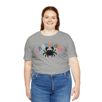 Crab Shirt for Her, Crabulous Shirt, Crab Shirt, Beach Shirt, Summer Vibe Shirt, Crab Hunt Shirt, Sea Life Shirt, Ocean Shirt, T477