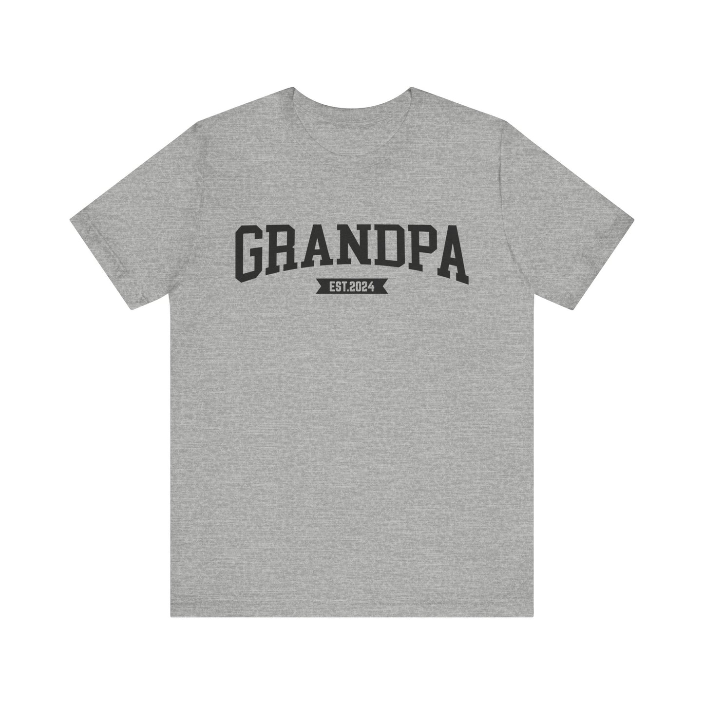 New Grandpa Est Shirt, Custom Father Day Shirt, Custom Fathers day Gift, Custom Grandpa Shirt , Grandpa Gift, Fathers Shirt Dad shirt, T1653