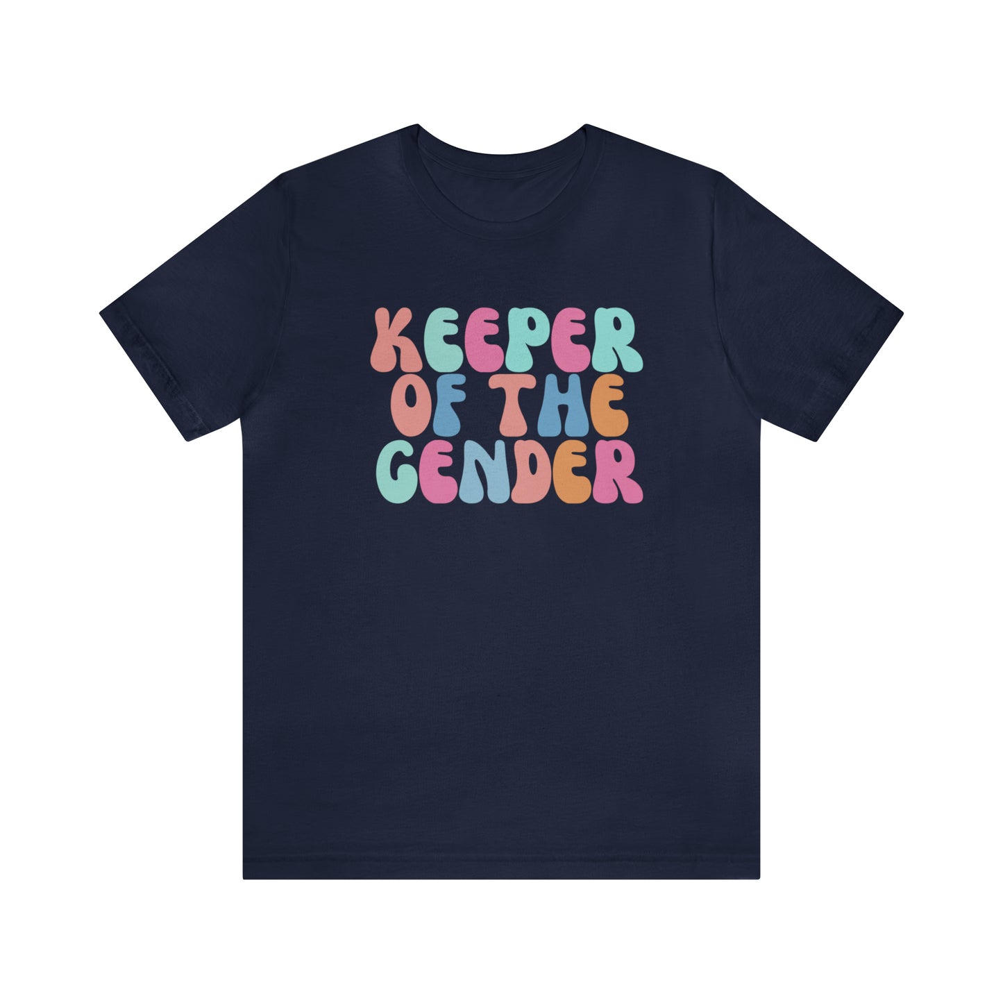 Cute Baby Announcement Shirt for Gender Reveal, Keeper of the Gender Shirt, Gender Reveal Party Tee, T331