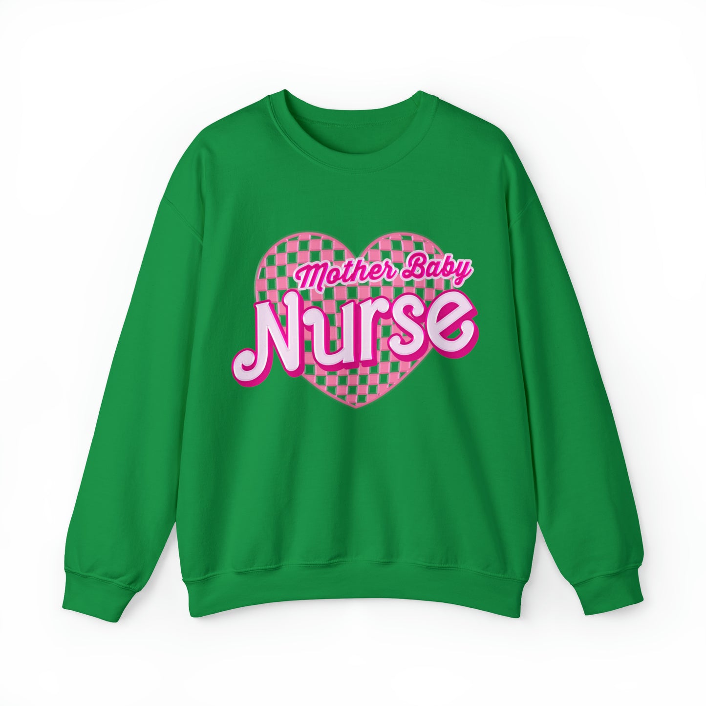 Mother Baby Nurse Sweatshirt, Postpartum Nurse Sweater, Postpartum Nurse Sweatshirts, MBU Nurse Christmas Gifts, S946