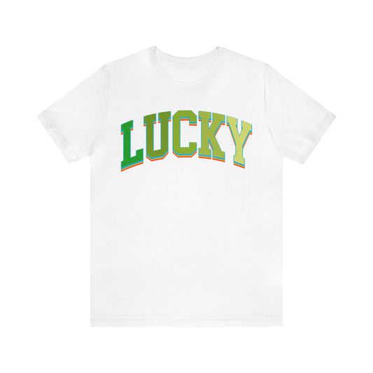 St Patrick's Day Lucky Shirt, Women's St Patty's Shirt, Shamrock tee, St Patrick's Day Tee, Cute St Patty's Shirt, Shamrock Shirt, T1483