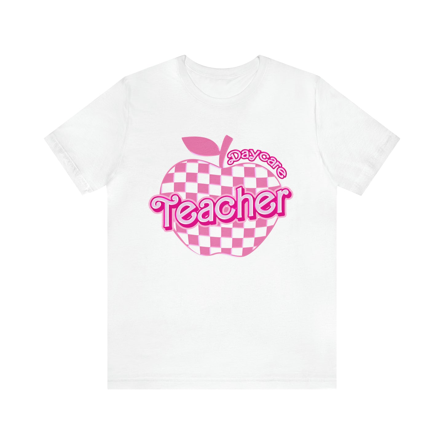 Daycare shirts teacher, Christmas daycare teacher gifts, daycare teacher appreciation gift, Pink Teacher Shirts, Teacher Era, T796