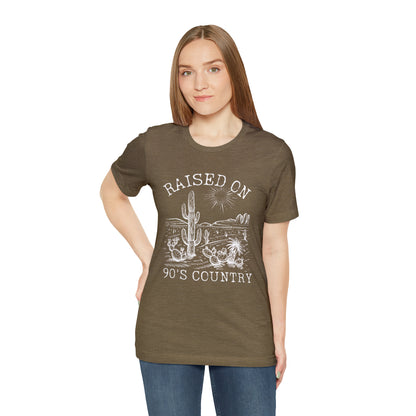 Raised On 90's Country Shirt, Country Music Shirt, Cowgirl Shirt, T237