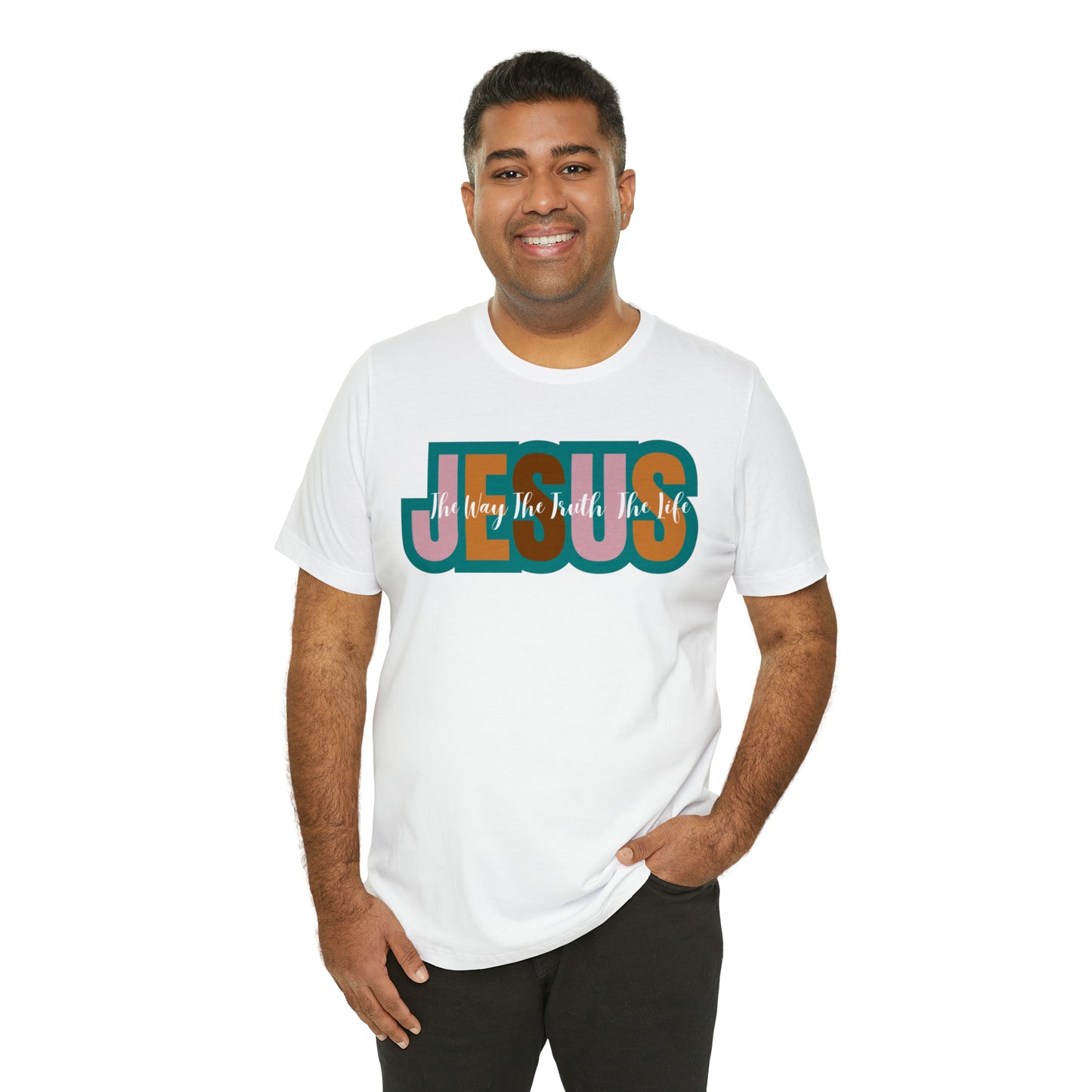 Retro Christian Tshirt, Jesus Tee for Christian Apparel, Christian Shirt for Women, T255