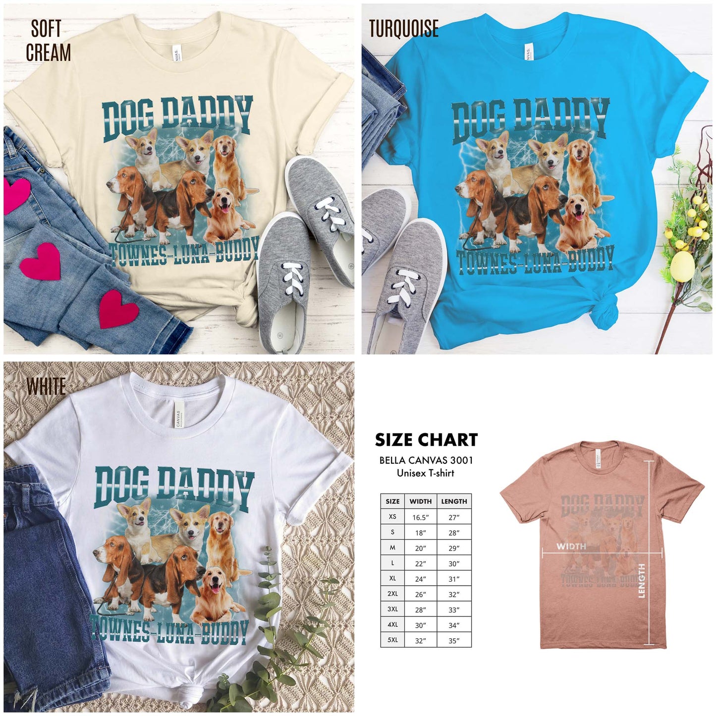 Retro Custom Bootleg Dog Daddy Shirt, Retro Custom Bootleg Rap Tee Dog, Custom Rap Tee Cat Lover, Vintage Graphic 90s Tshirt, Dog dad, T1419