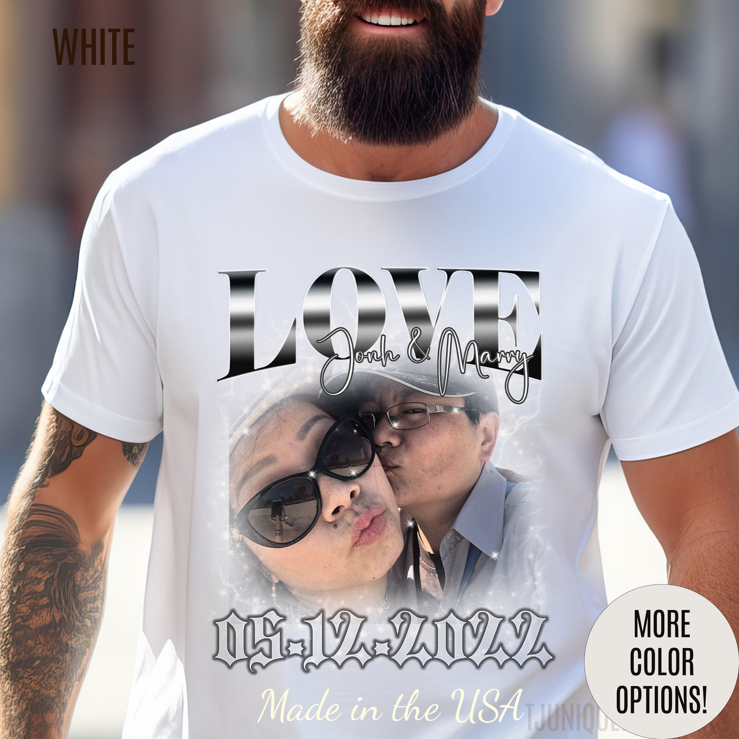 Custom Bootleg Rap Tee, Vintage Graphic 90s Custom Photo Tshirt, Custom Photo Shirt, Custom Your Bootleg Idea, Gift For Lover Rap, T1337