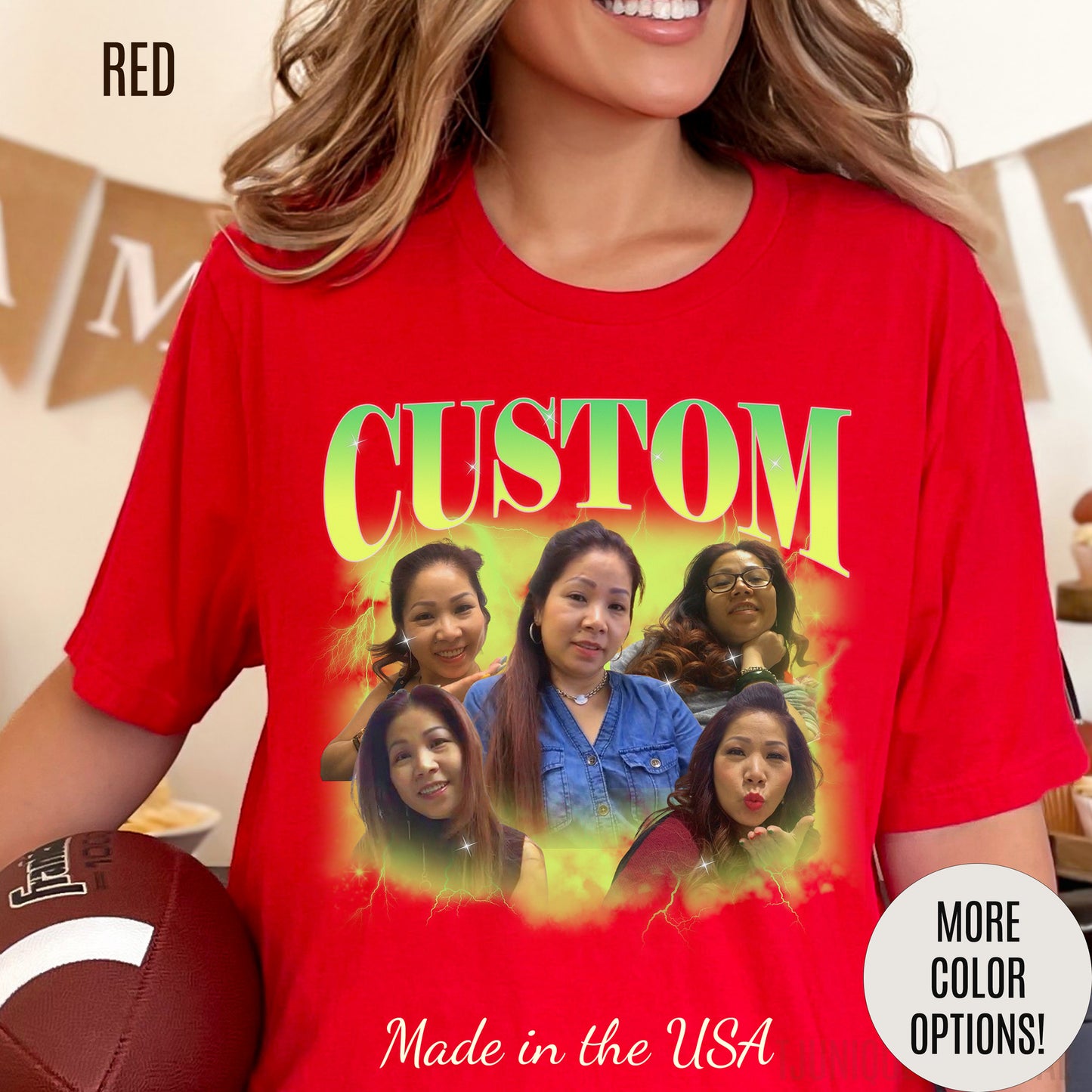 Custom Your Own Bootleg Tee, Retro Custom Bootleg Rap Tee, Custom Your Photo, Insert Your Design, Vintage Graphic 90s Tshirt, T1376