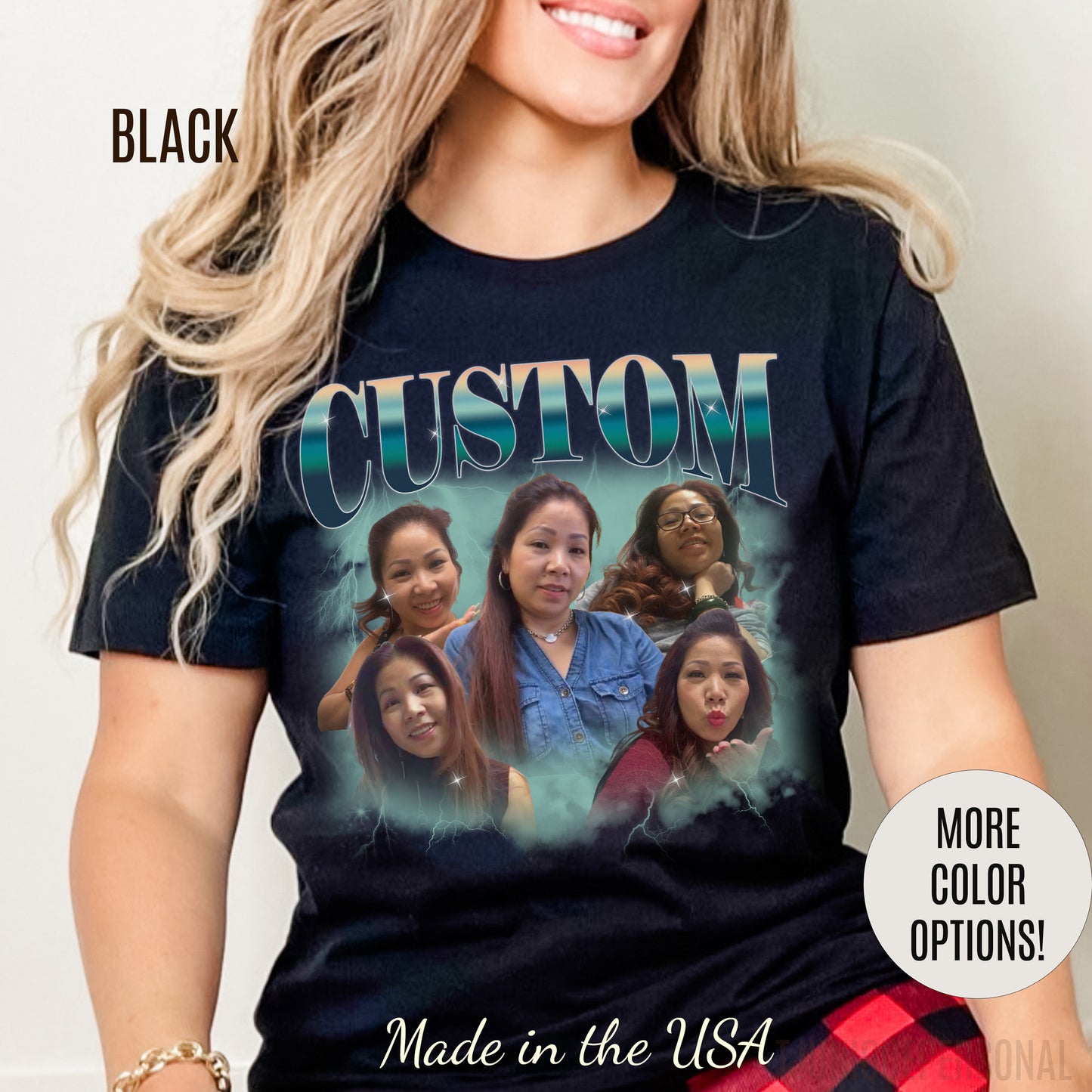 Custom Your Own Bootleg Tee, Retro Custom Bootleg Rap Tee, Custom Your Photo, Insert Your Design, Vintage Graphic 90s Tshirt, T1385