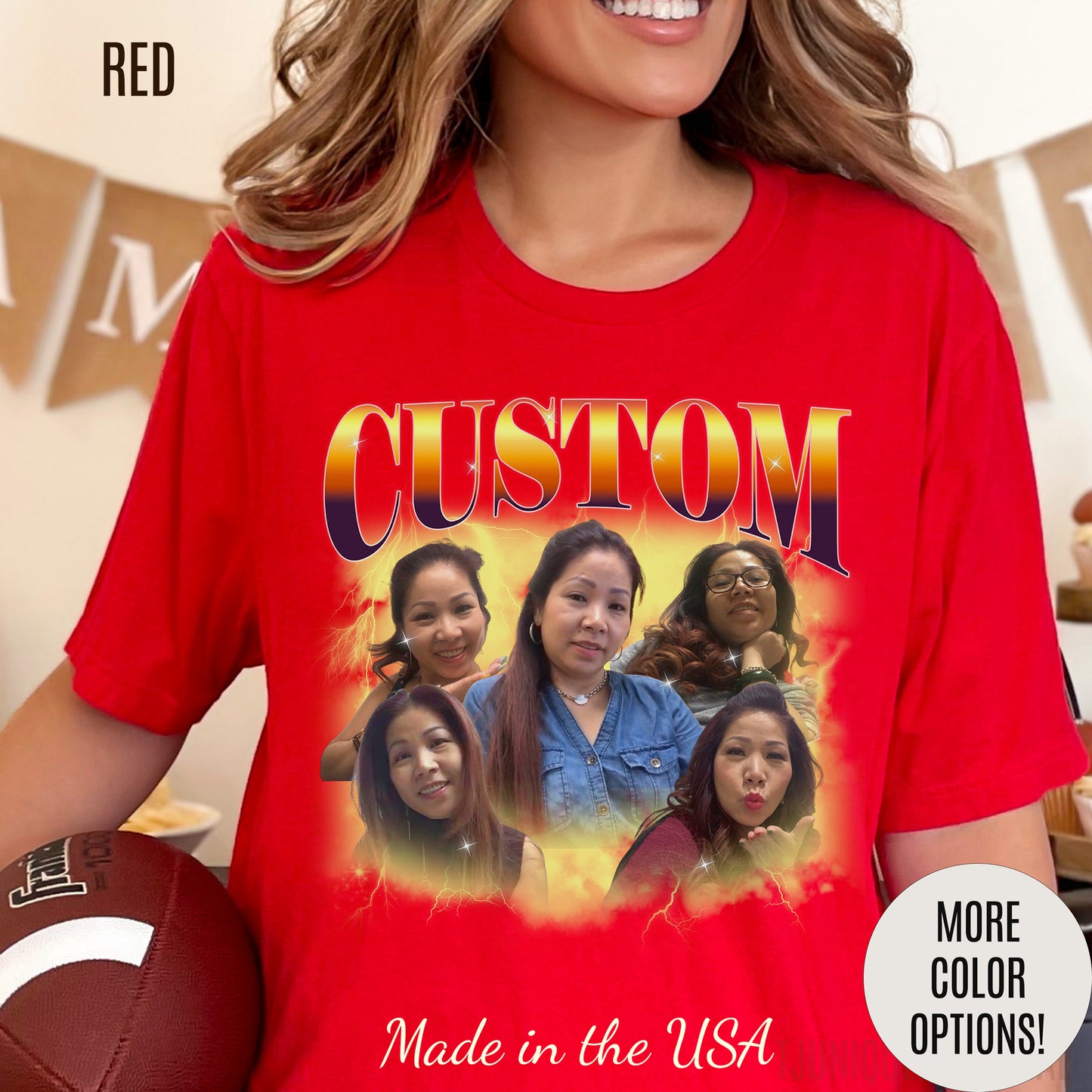 Custom Your Own Bootleg Tee, Retro Custom Bootleg Rap Tee, Custom Your Photo, Insert Your Design, Vintage Graphic 90s Tshirt, T1387