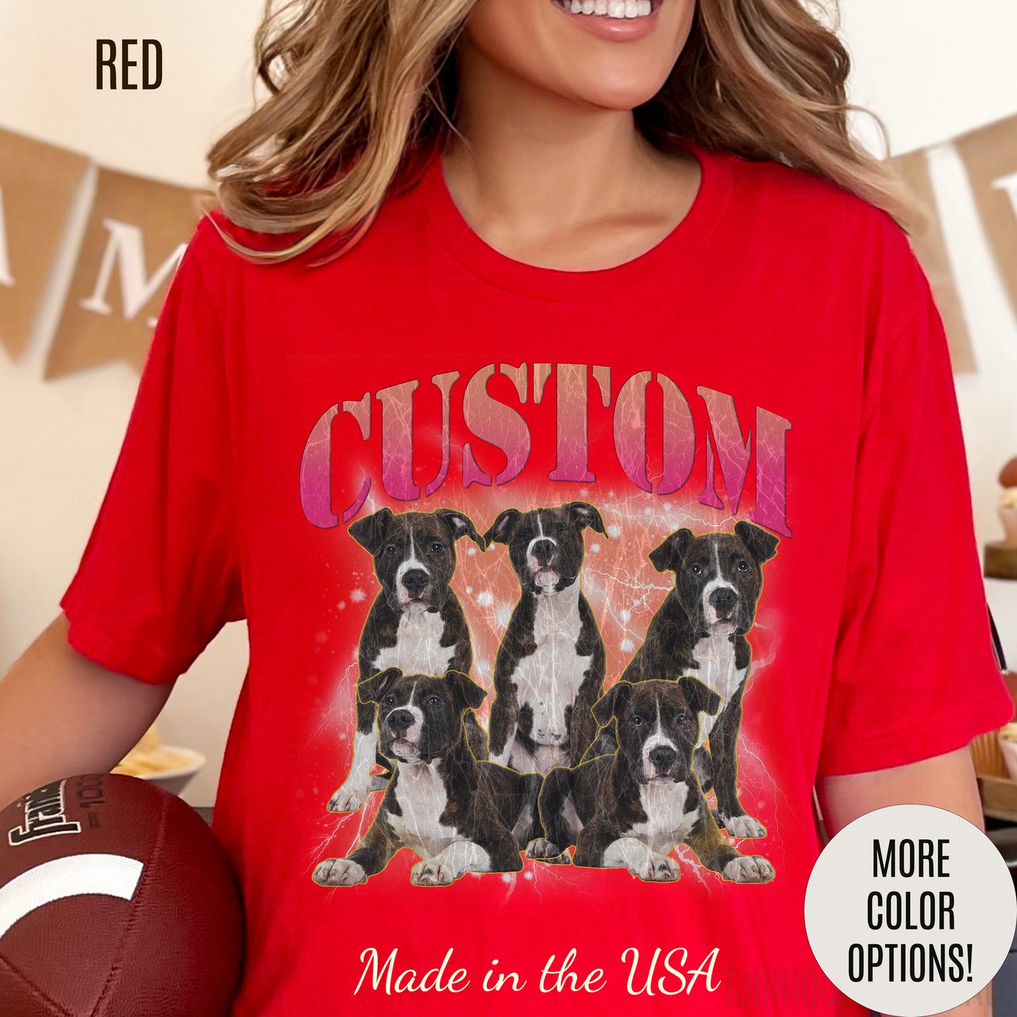 Retro Custom Your Own Bootleg Tee, Custom Cat Bootleg Tee, Custom Dog Bootleg Tee, Custom dog portrait, Vintage Graphic 90s Tshirt, T1393