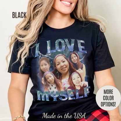 Custom I Love Myself Shirt, Custom Bootleg Rap Tee, I Can Buy Myself Shirt, Personalized Vintage Bootleg T Shirts, T1446