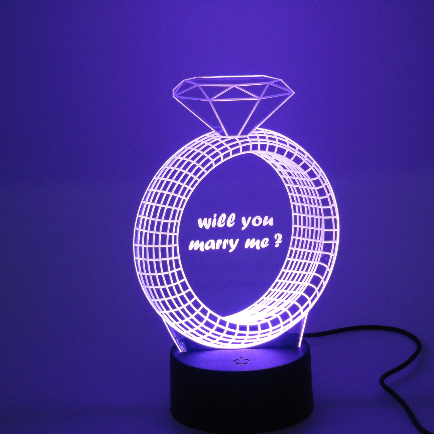 Eengagement ring Night Light