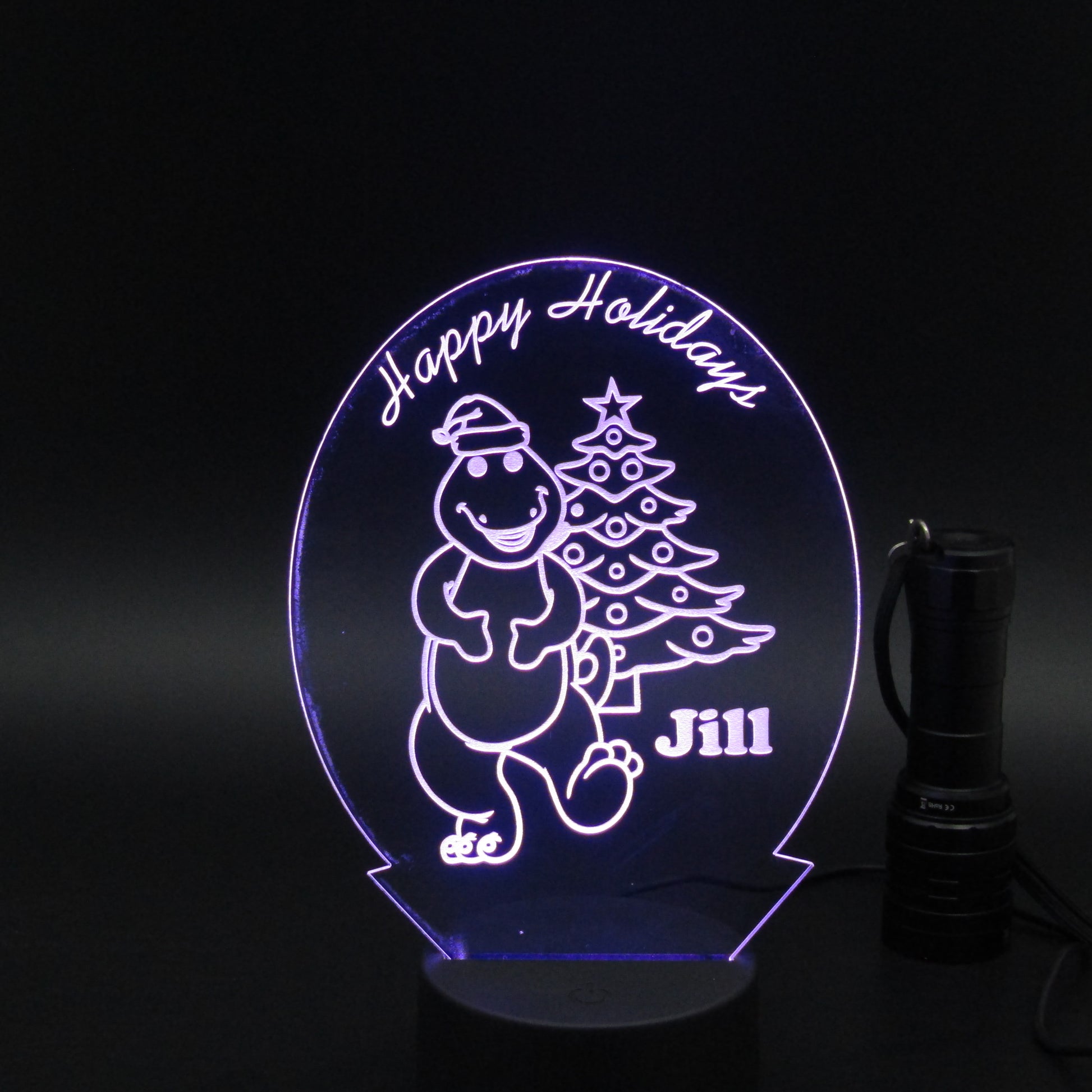 Personalized Christmas gift 3D night light