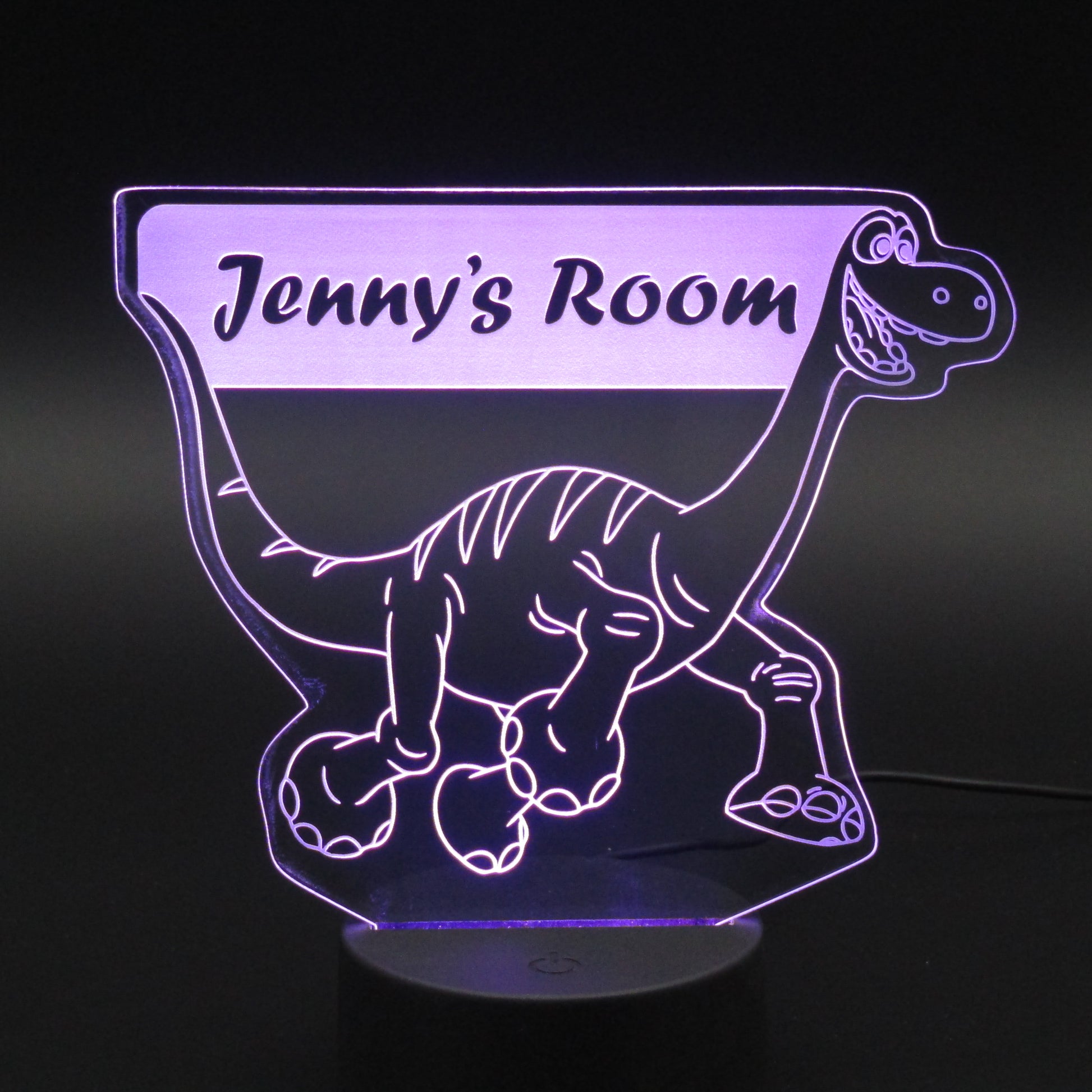 Personalized gifts Dinosaur Cartoon 3D night light