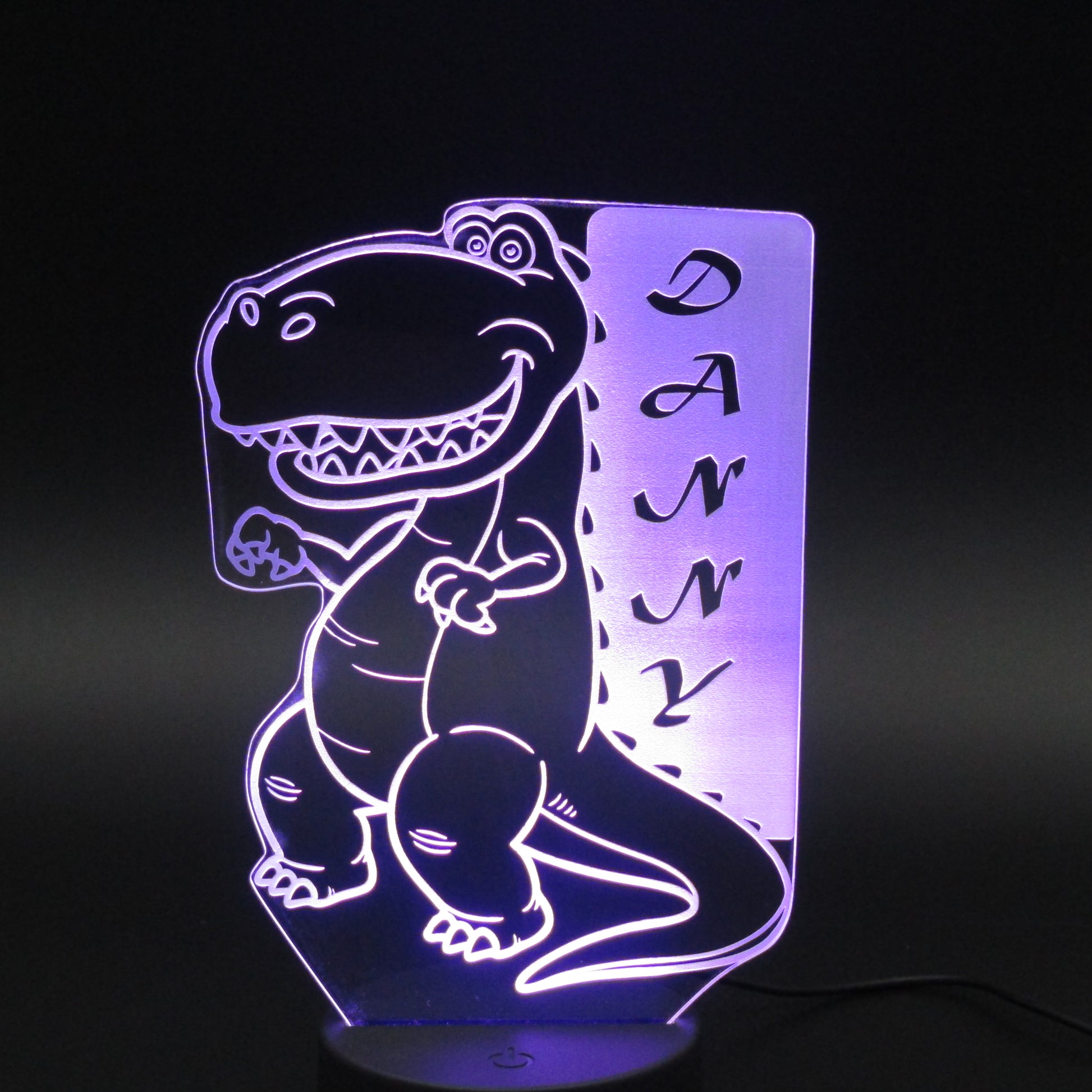 Personalized gifts Dinosaur Cartoon 3D night light