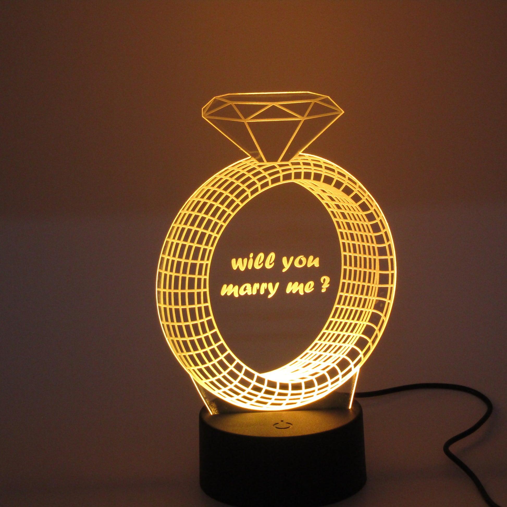 Eengagement ring Night Light