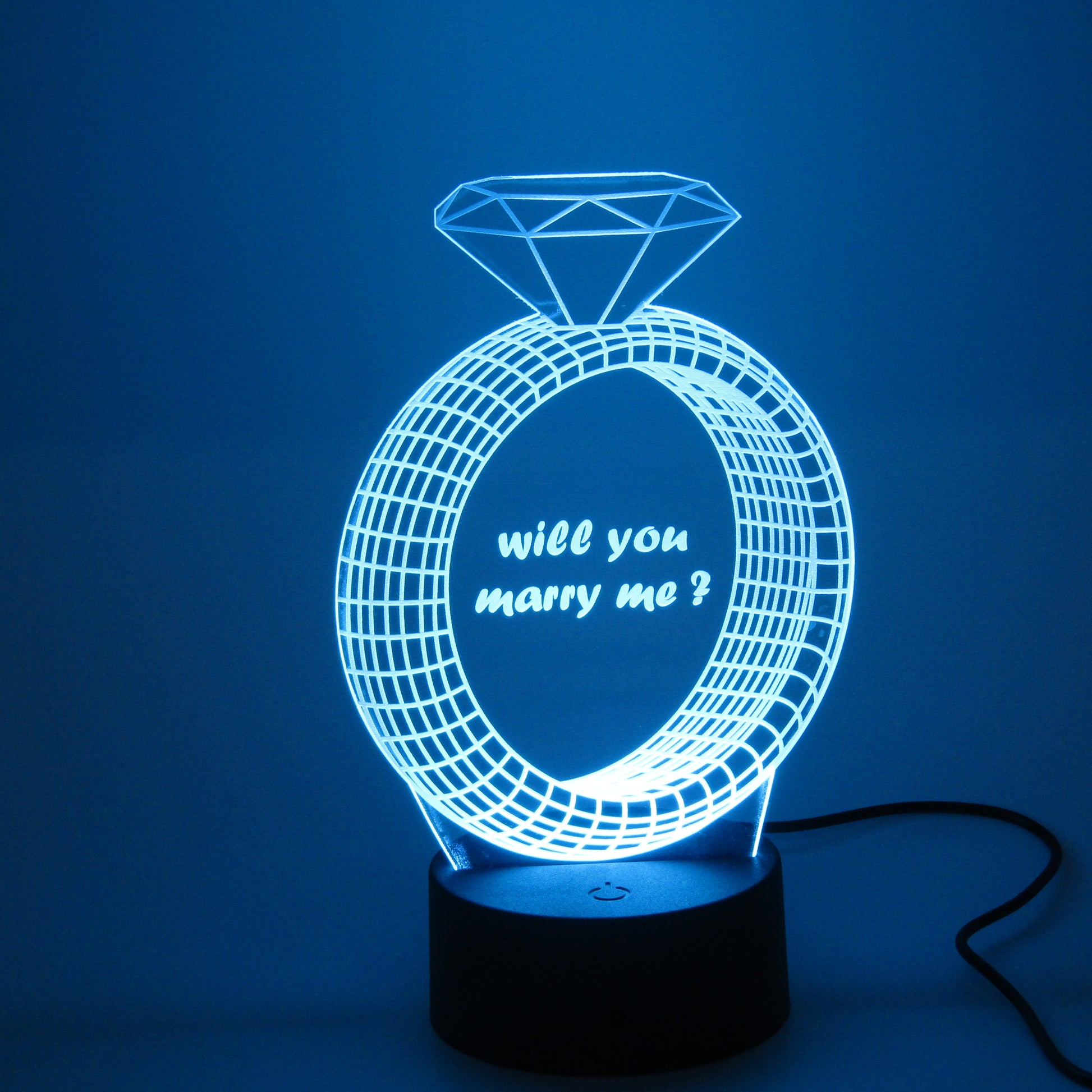 Eengagement ring Night Light